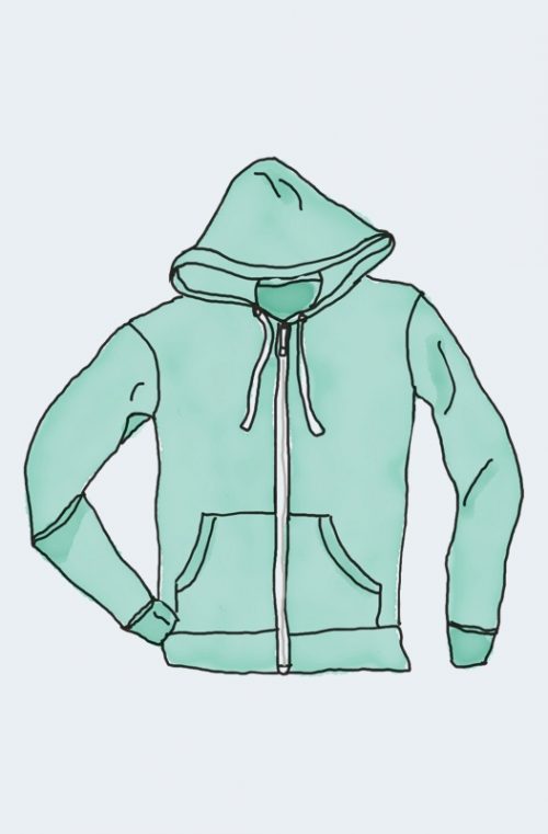 Sudadera con cremallera